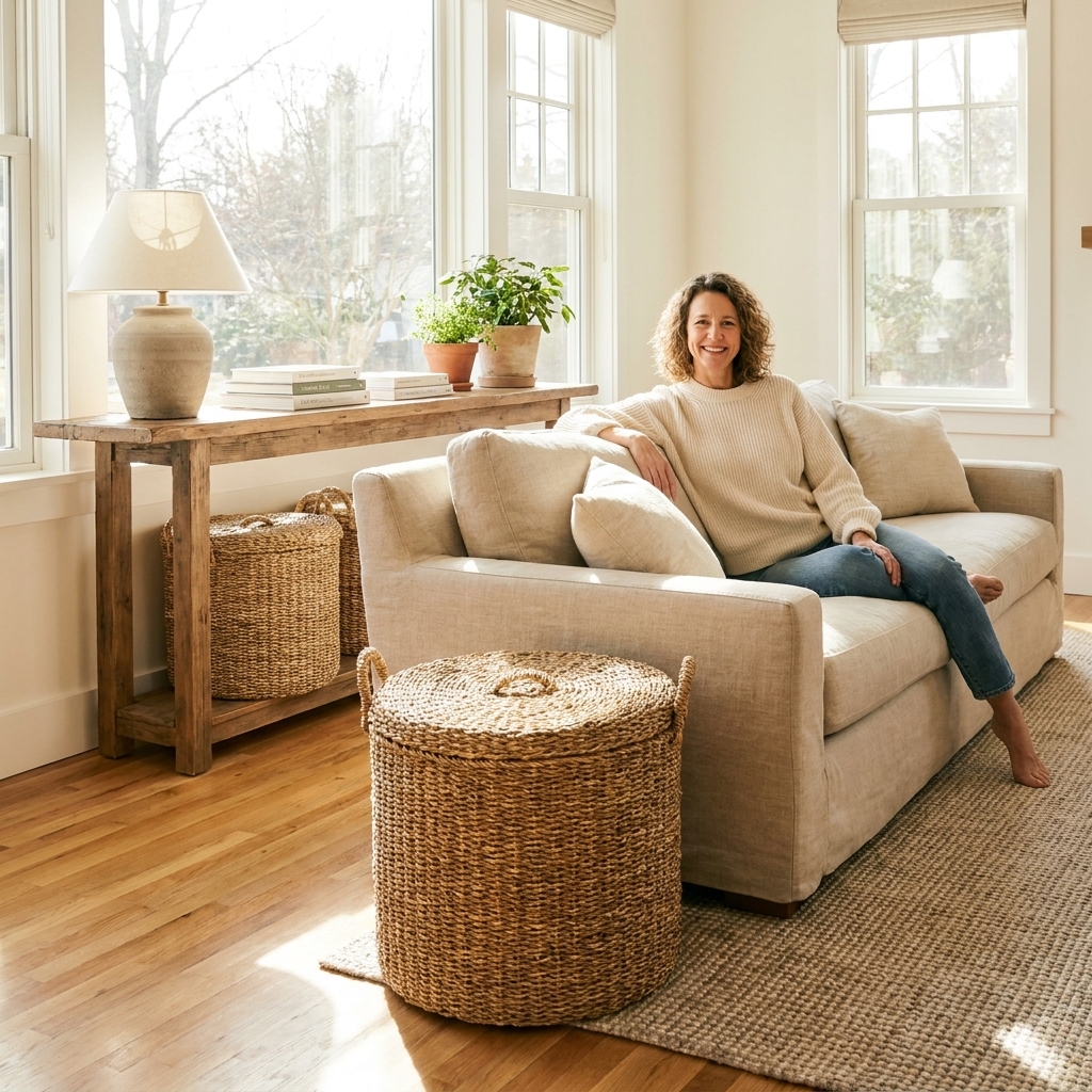 Living Room Toy Storage That Doesn’t Scream “Toy Room”
