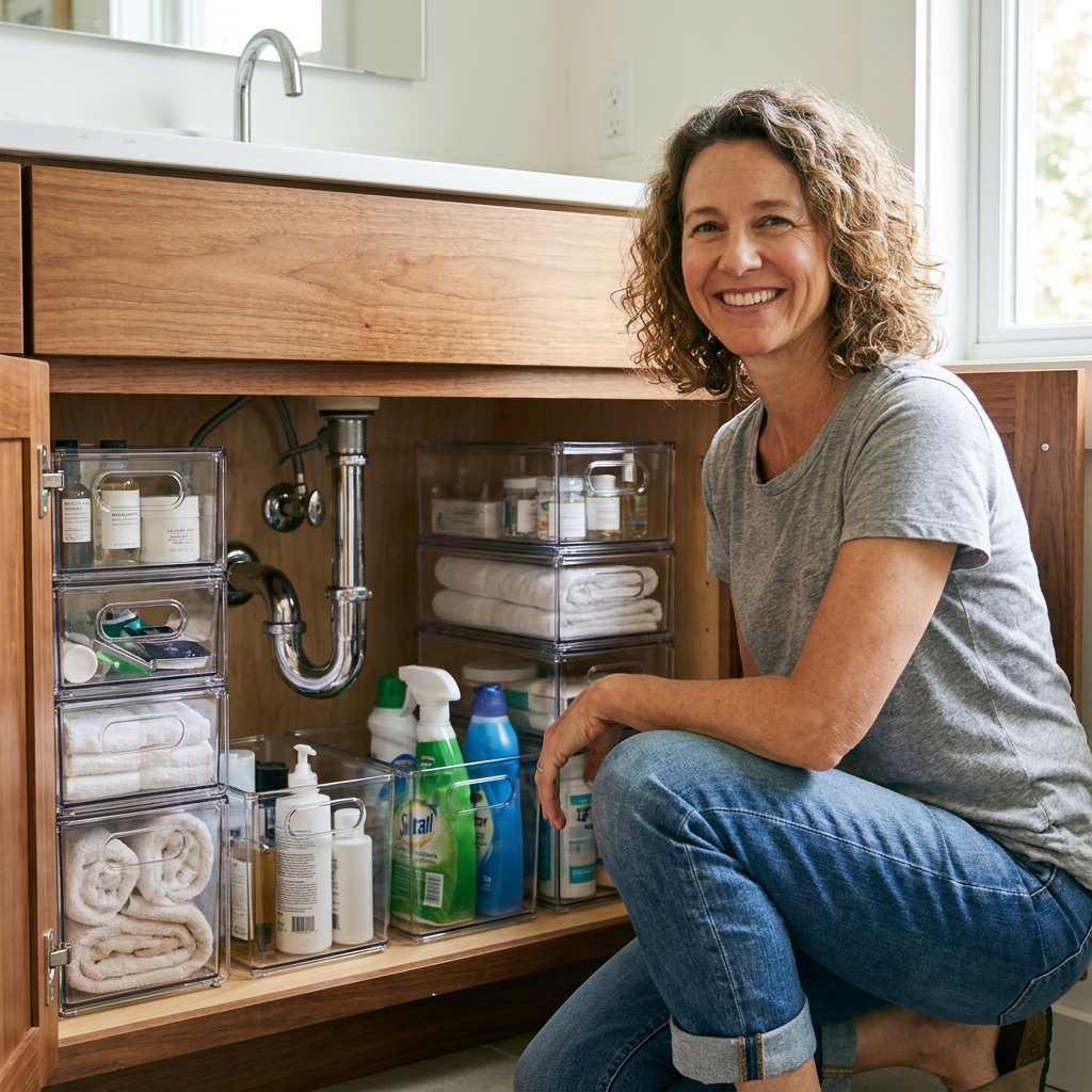 Under-Sink Storage Hacks for Bathrooms