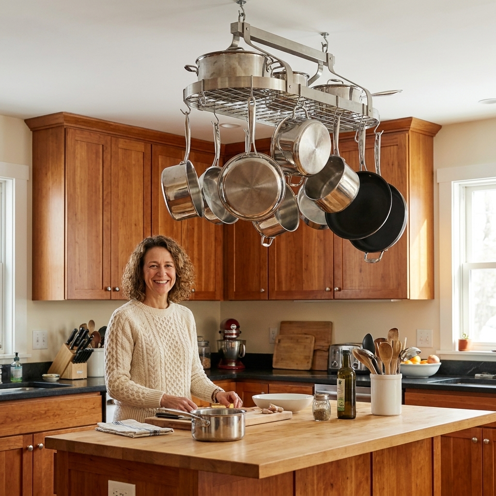 Stacking vs. Hanging Pots and Pans