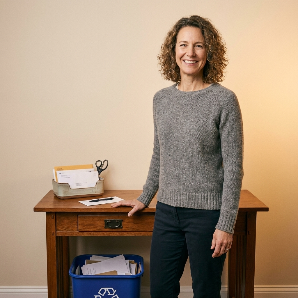 The Touch-It-Once Rule for Mail and Paperwork